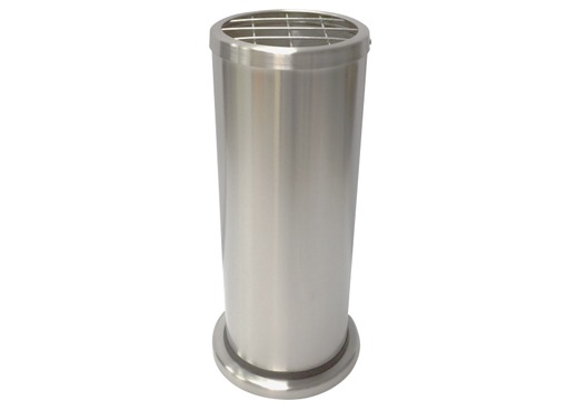 Round Stainless Steel Umbrella Container for 12 umbrellas and loader