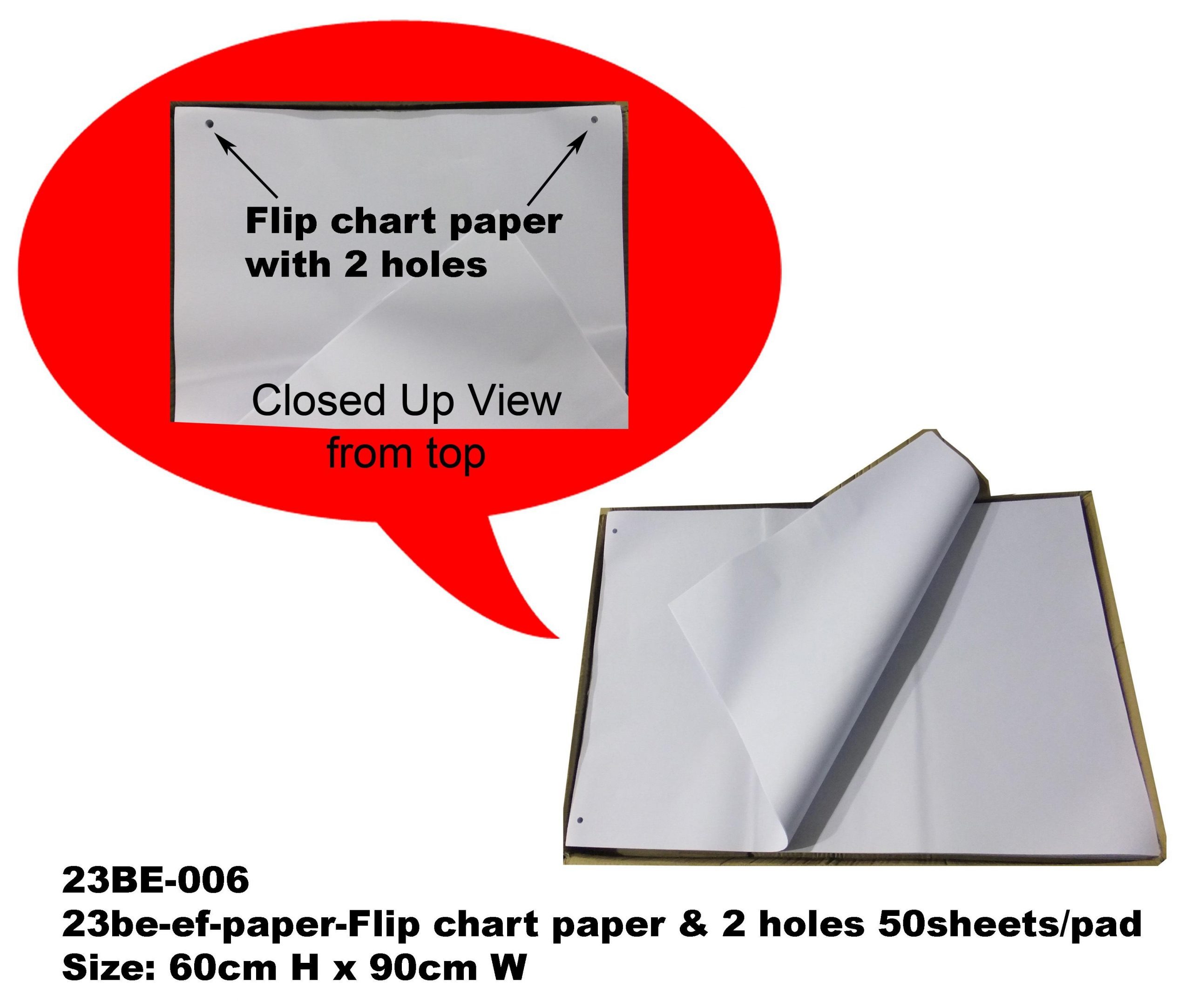 Flip Chart Paper 23BE-006  LTC Office Supplies Pte Ltd