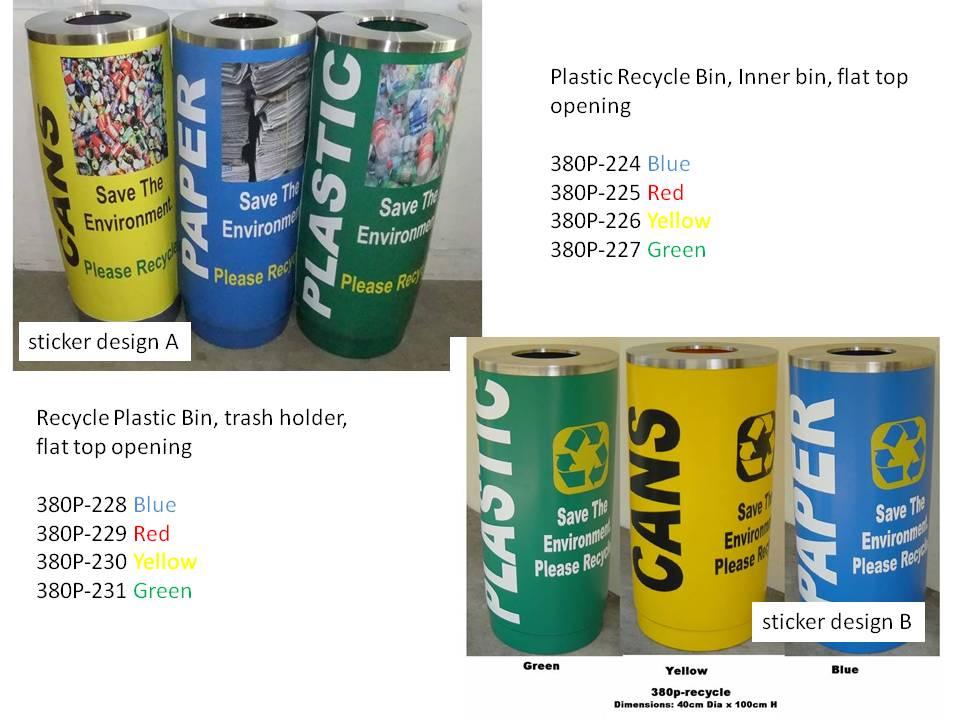 Plastic Recycling Bin