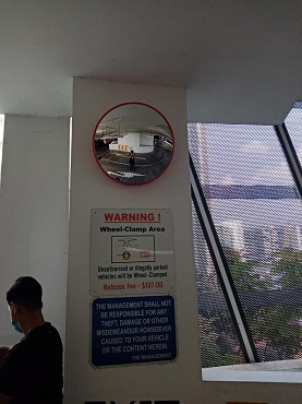 convex mirror-site 1