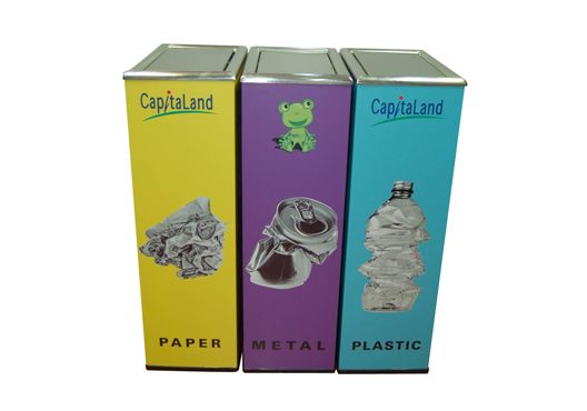 Rectangular Stainless Steel Bin