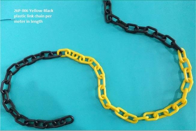 Plastic link chain per meter in length