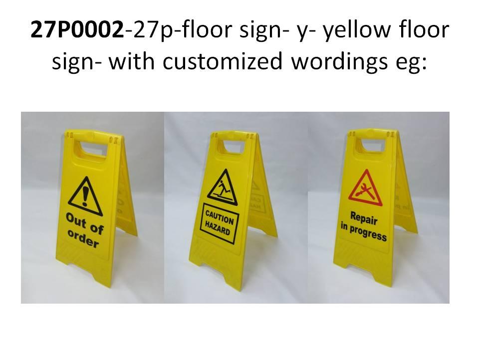 Floor Signage 27P0002 (Caution) LTC Office Supplies Pte Ltd