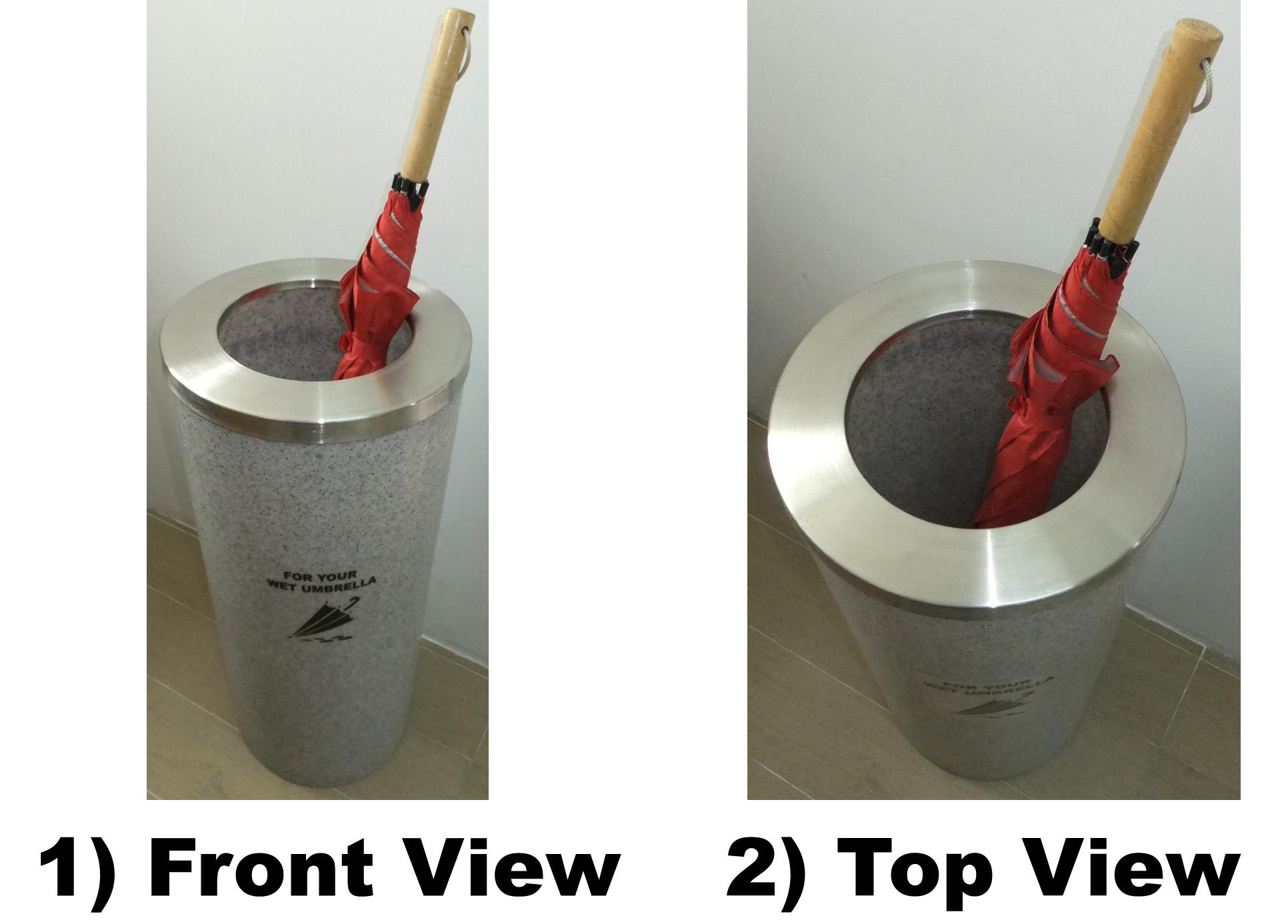 flat umbrella stand