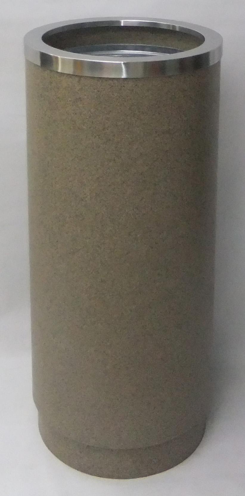 Round Granite Bin