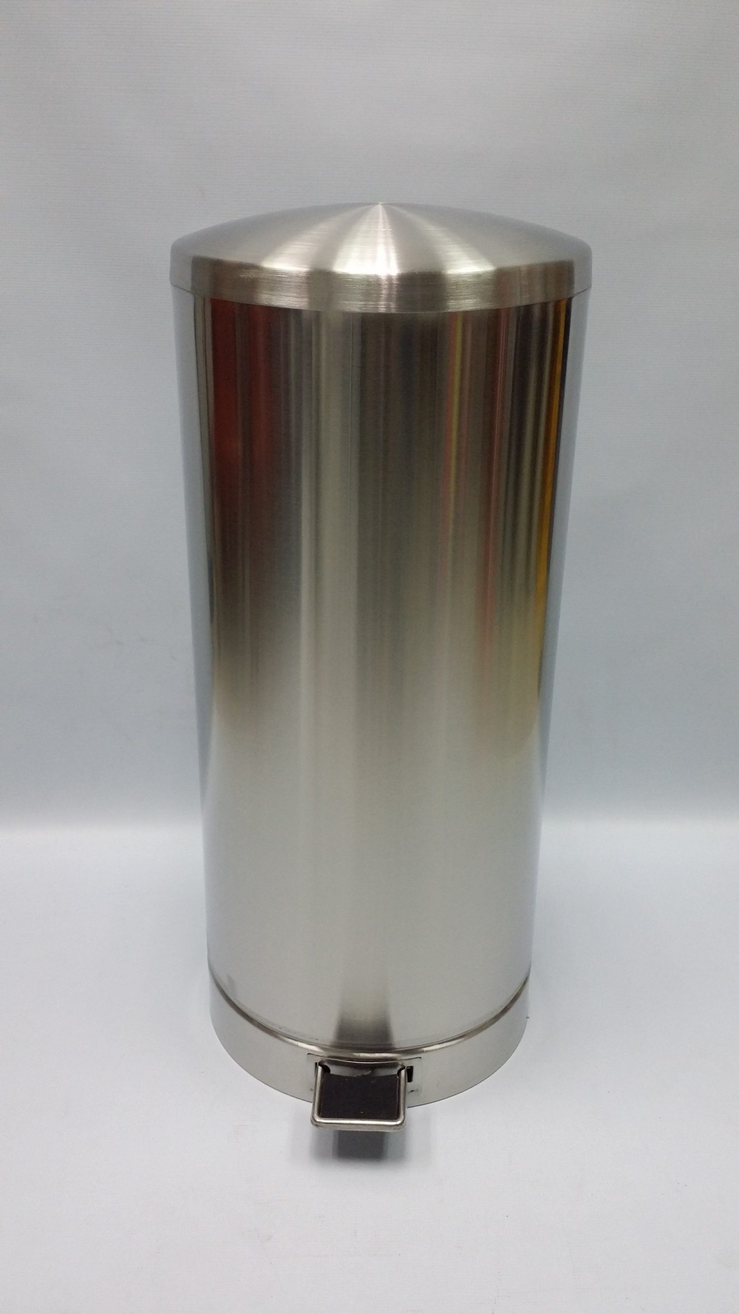 Stainles steel rubbish bin Singapore, Cylindrical bin