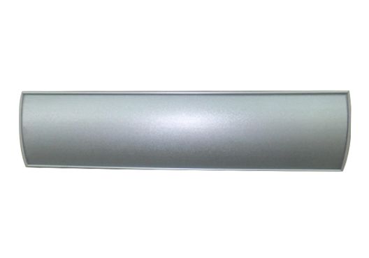 Silver Aluminium Name Plate and Plastic Side Cap