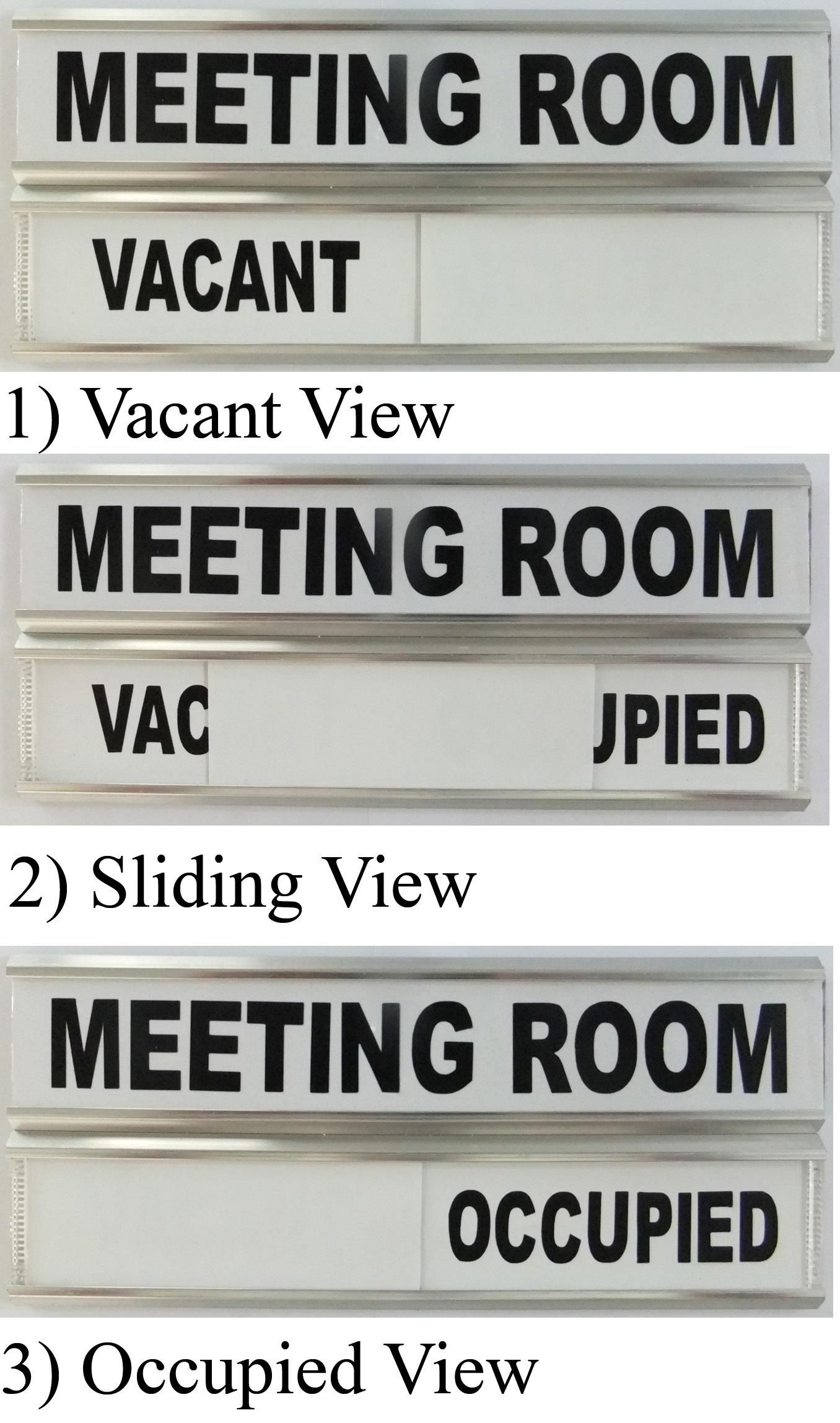Silver Wall Sign Plate