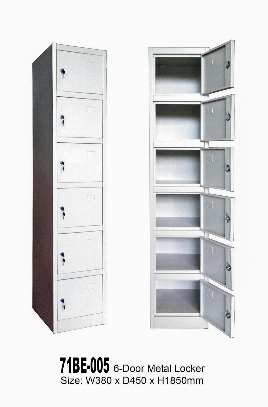 6-Door Metal Locker