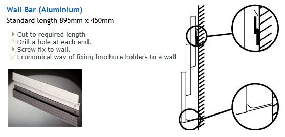 Aluminium bar for aluminium holder