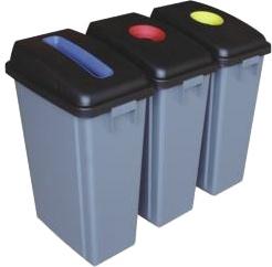 Grey Plastic Bin