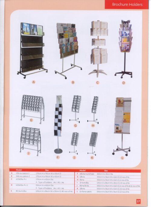 Brochure Holders & Suggestion Boxes