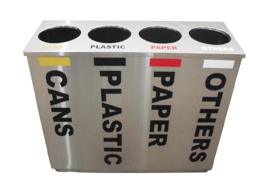 Recycle bin, dustbin Singapore, Stainless Steel rubbish bin Singapore