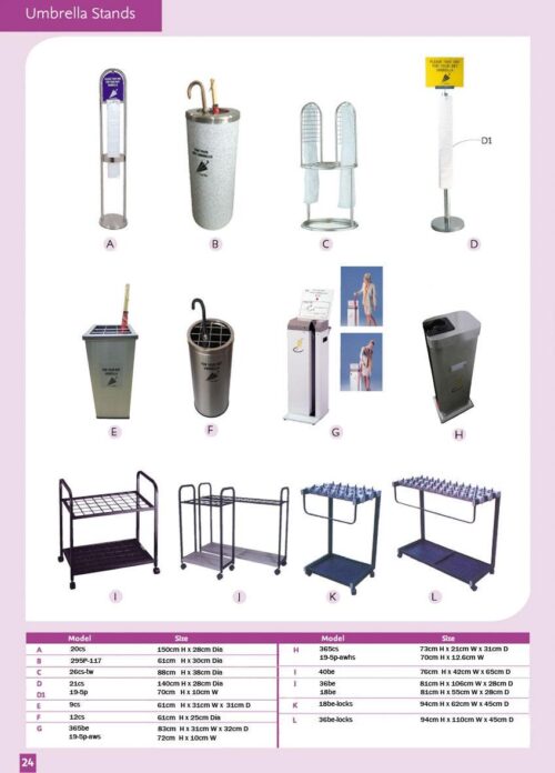 Umbrella Stands & Sleeves